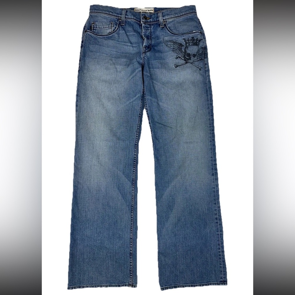 vintage juicy couture jeans  Women’s Size 33 Blue Color Made USA